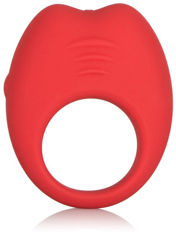 COLT Silicone Rechargeable Cock Ring - Red