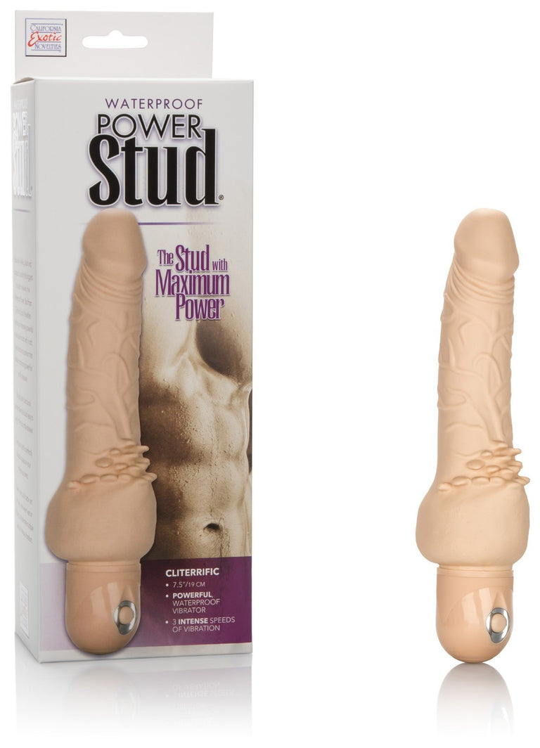 Waterproof Power Stud Cliterrific - Ivory