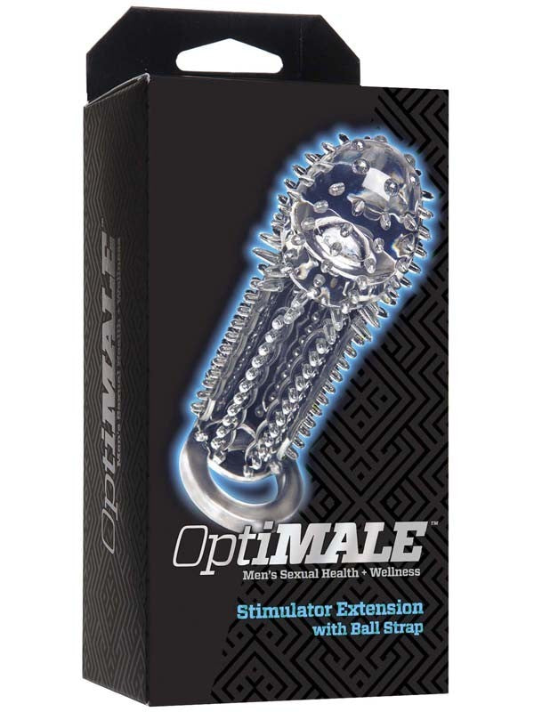 OptiMale Stimulator Extension Clear