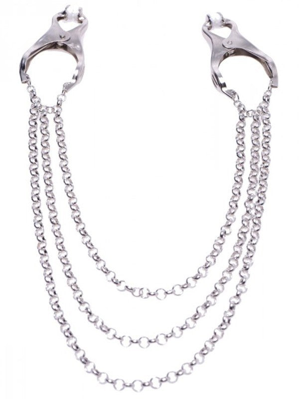 Affix Triple Chain Nipple Clamps