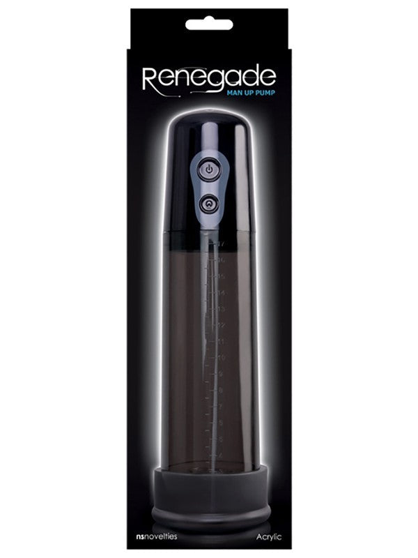 Renegade - Man Up Pump - Black