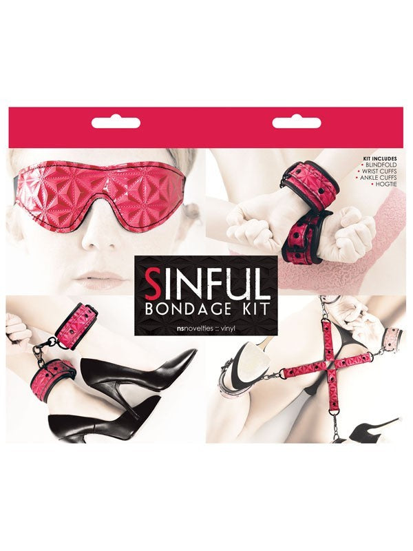 Sinful - Bondage Kit - Pink