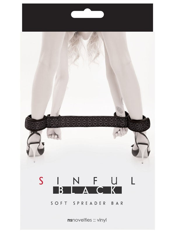 Sinful - Soft Spreader Bar - Black