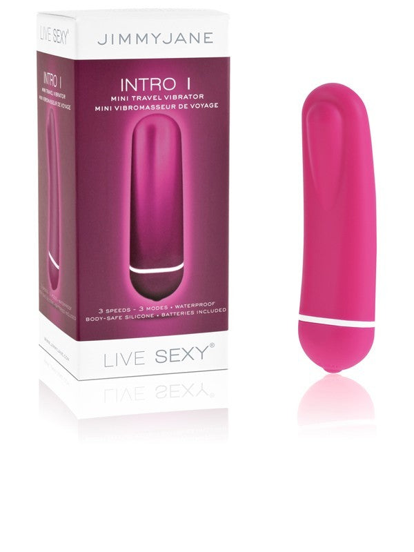 Jimmyjane INTRO 1 Mini Travel Vibrator Pink
