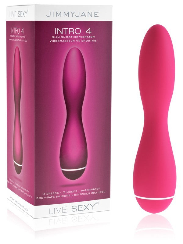 Jimmyjane INTRO 4 Smoothie Vibrator Pink