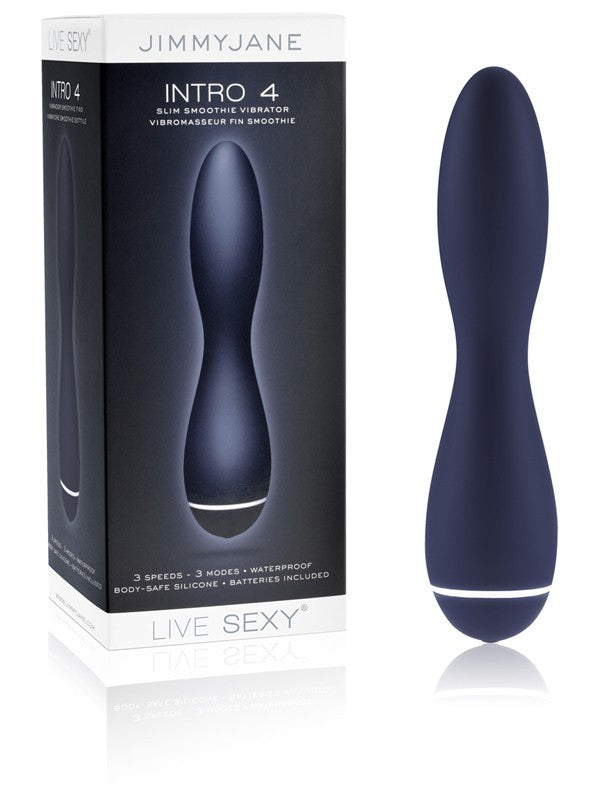 Jimmyjane INTRO 4 Smoothie Vibrator Blue