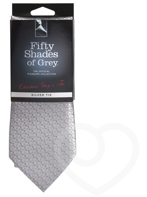 Christian Greys Silver Tie