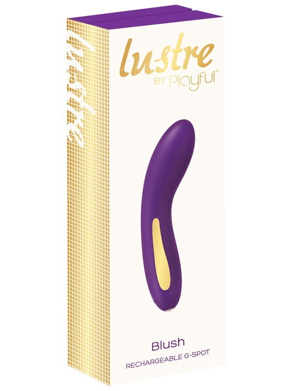 Lustre by Playful Blush Rechargeable G-Spot Purple