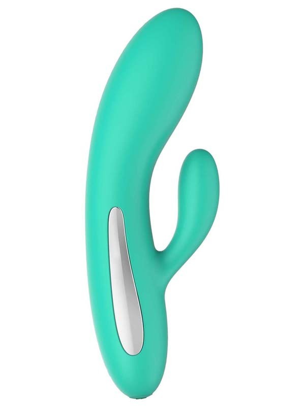 Lustre by Playful Flirt Rechargeable Rabbit Teal