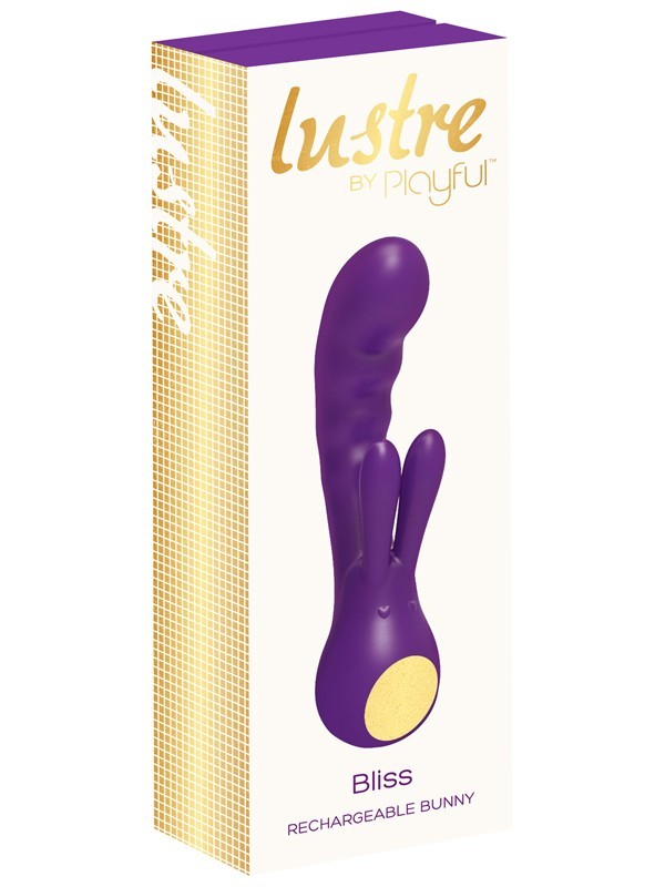 Lustre by Playful Bliss Rechargeable Bunny Purple