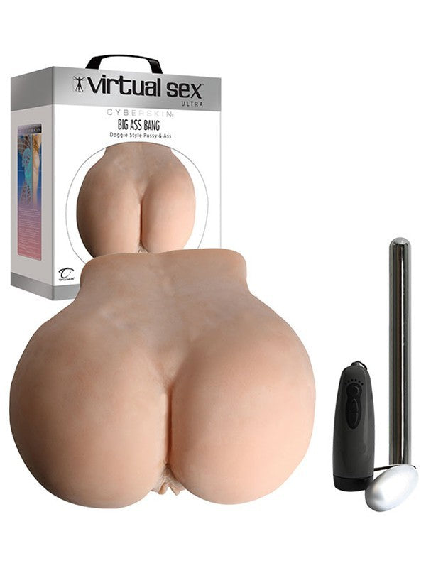CyberSkin Virtual Sex Ultra Big Ass Bang Doggy Style Pussy and Ass Light