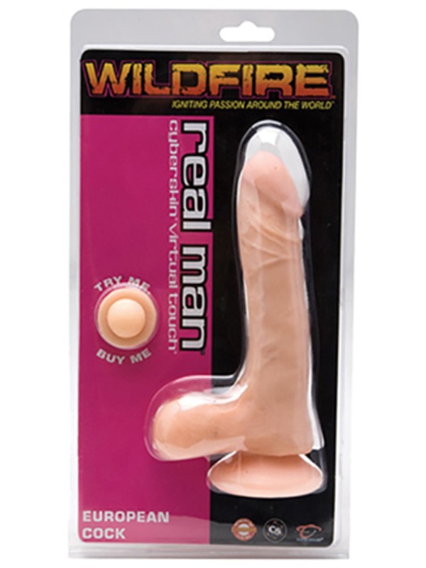 Wildfire Real Man CyberSkin European Cock