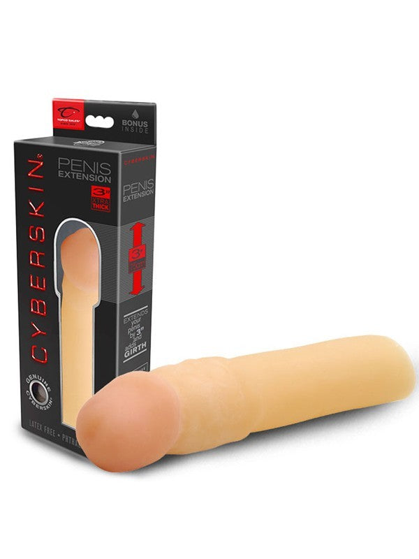 CyberSkin 3 inch Transformer Penis Extension Light