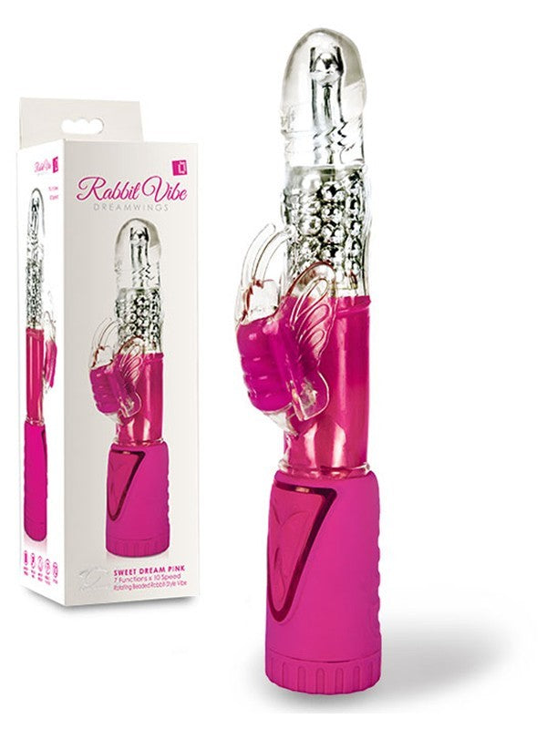 Rabbit Vibe Dreamwings Sweet Dream Pink