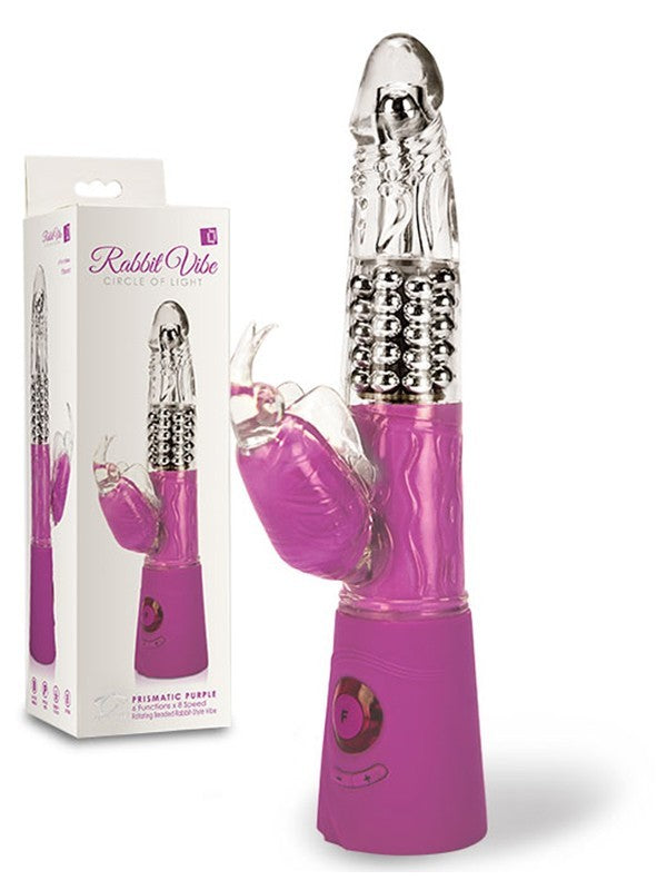 Rabbit Vibe Circle of Light Prismatic Purple