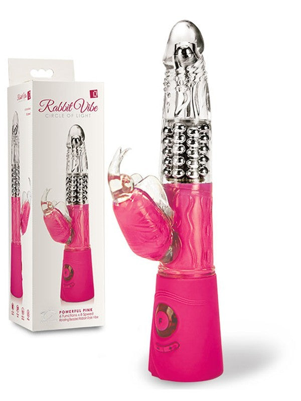 Rabbit Vibe Circle of Light Powerful Pink