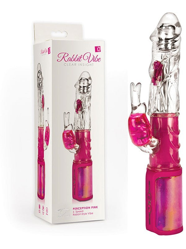 Rabbit Vibe Clear Insight Perception Pink