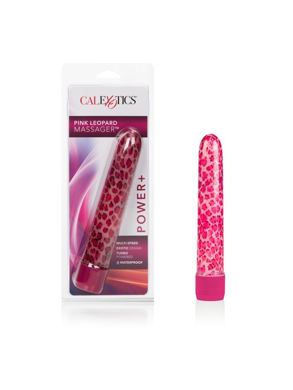 Power+ Pink Leopard Massager