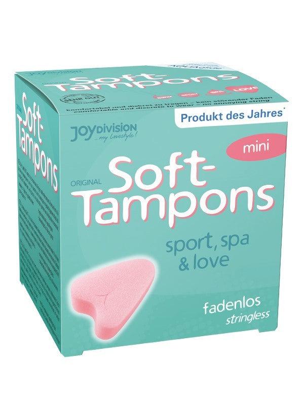 Soft-Tampons mini box of 3