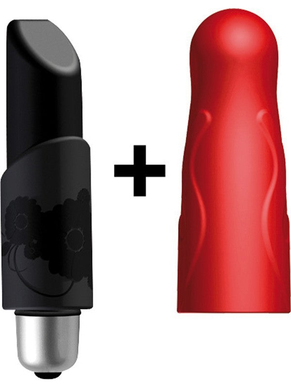 Joystick micro-set Ladylike black and red