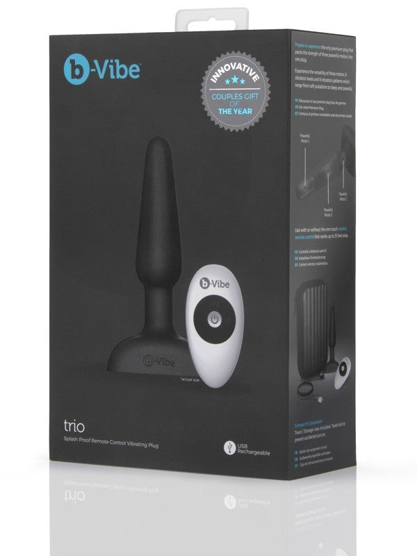 b-Vibe trio plug Black