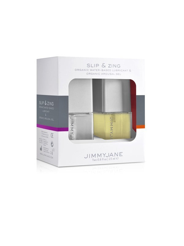 Jimmyjane Sensual Care Slip and Zing