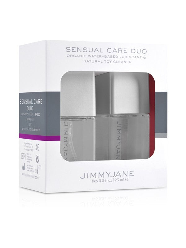 Jimmyjane Sensual Care Duo Lubricant and Natural Toy Cleaner