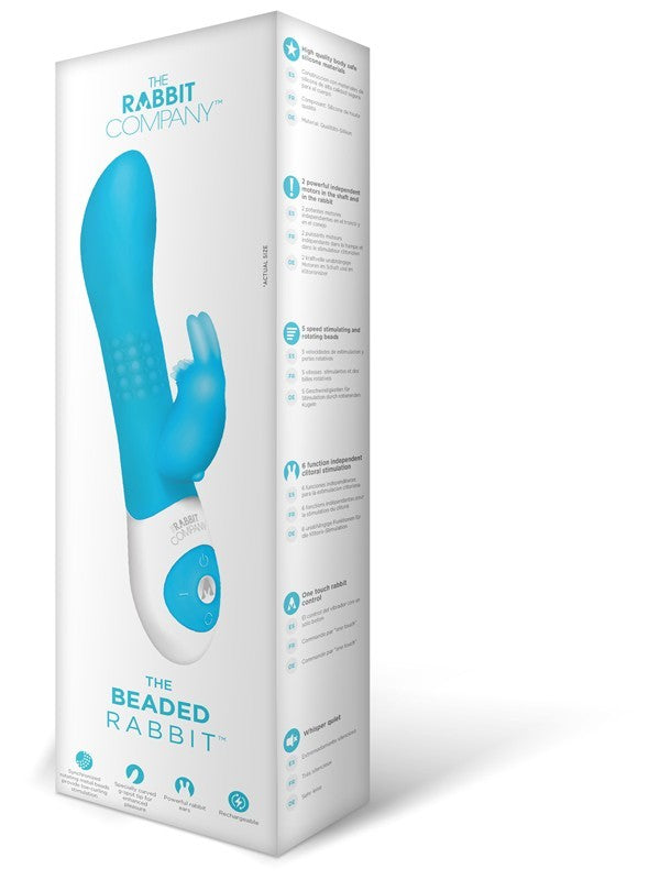The Beaded Rabbit Blue