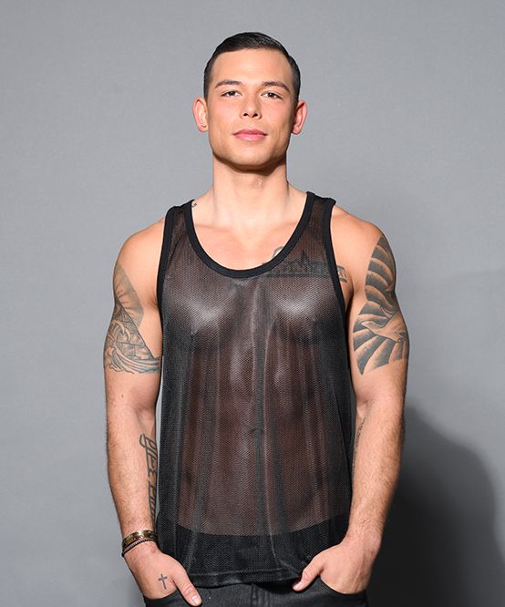 Midnight Mesh Tank