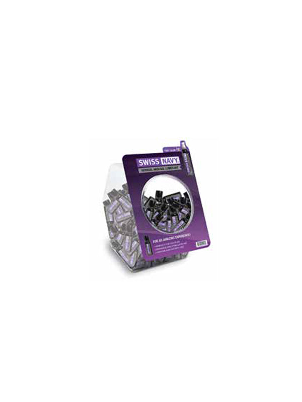 Swiss Navy Sensual Arousal Lubricant-50ct 1oz Fishbowl