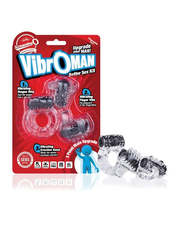 VibrOMan Black Single