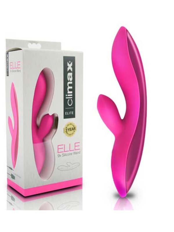 Climax Elite ELLE 9x Silicone Vibe Pink