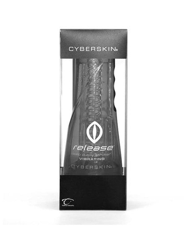 Cyberskin Release Tight Ass Stroker Clear
