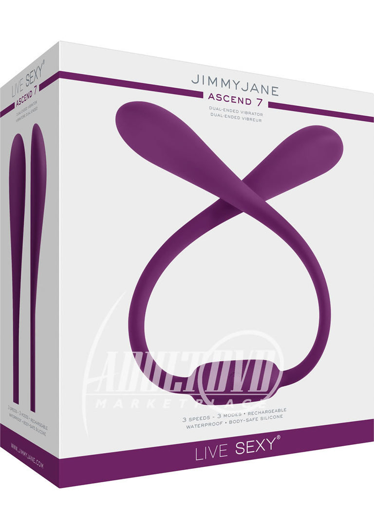 Jimmyjane Live Sexy  Ascend 7 Purple