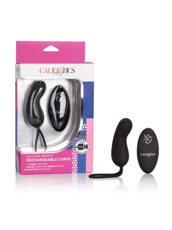 Silicone Remote Rechargeable Curve