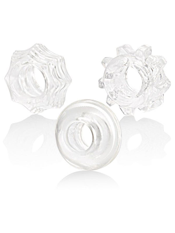 Reversible Ring Set - Clear