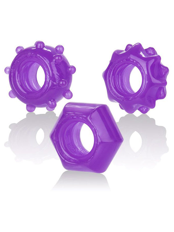 Reversible Ring Set - Purple