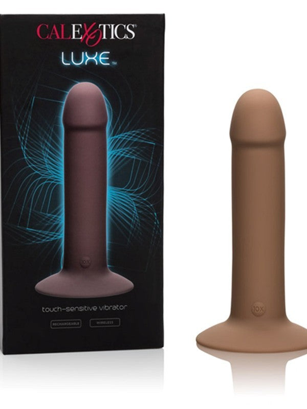 Luxe Touch-Sensitive Vibrator - Brown