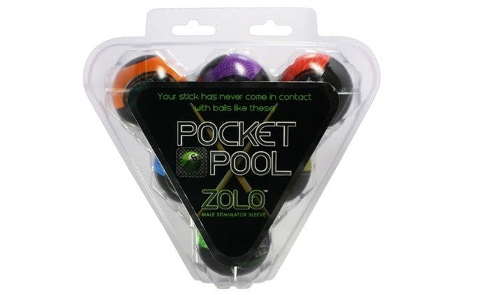 ZOLO Pocket Pool Triangle 6 Pack