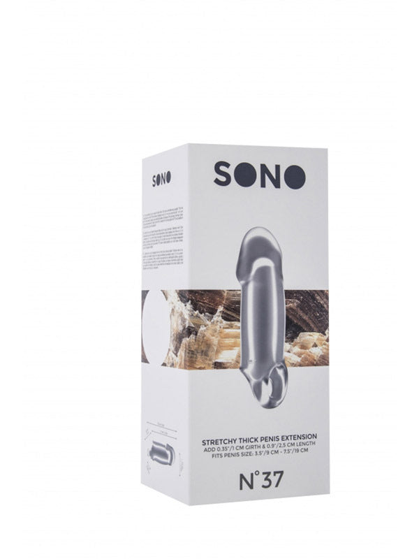 Sono No.37 Stretchy Thick Penis Extension Translucent
