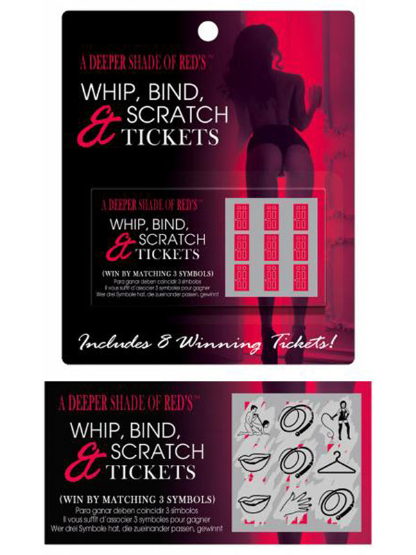 Whip Bind and Scratch Tickets