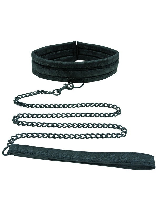 Midnight Lace Collar and Leash