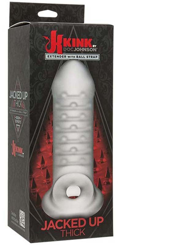 Kink Jacked Up Extender with Ball Strap - 8 inch Frost