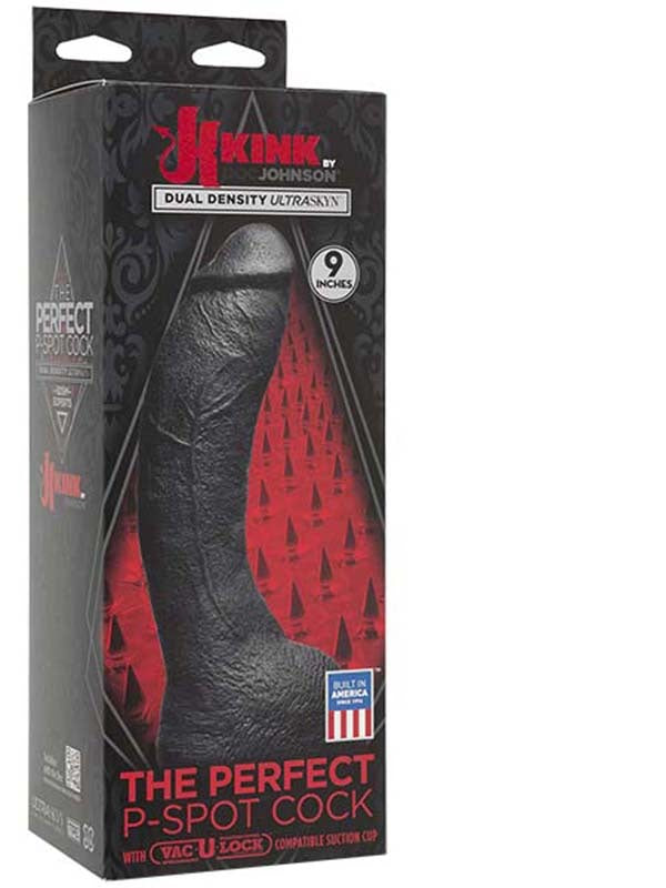 Kink The Perfect P-Spot Cock Black