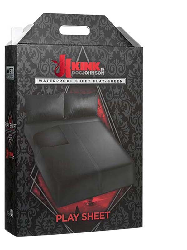 Kink Wet Works Waterproof Bedding Queen - Flat Black