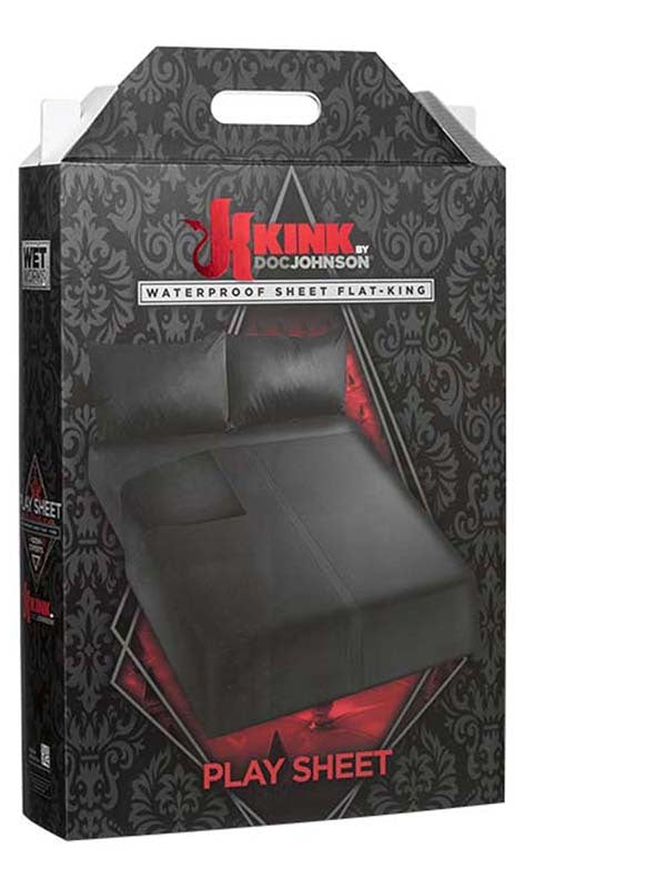 Kink Wet Works Waterproof Bedding King - Flat Black