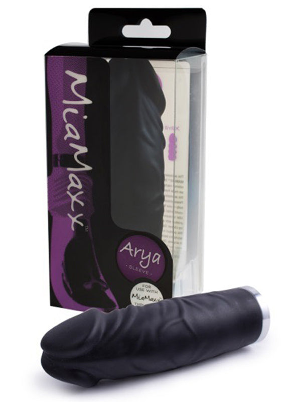 Mia Maxx Ayra Realistic Sleeve Black