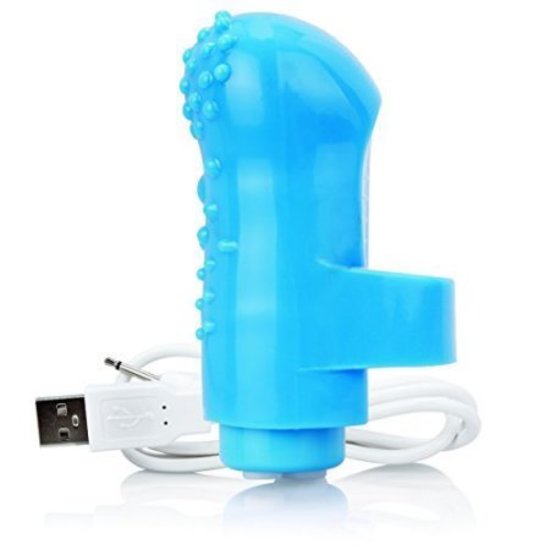 Charged FingO Vooom Mini Vibe  - Blue Single