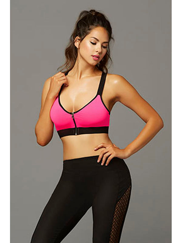 Earn It Sports Bra 30132 Hot Pink XL(H)
