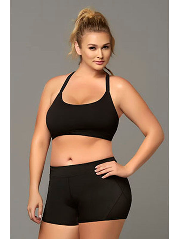 Bring It Seamless Sports Bra 30135X Black 3X/4X(H)